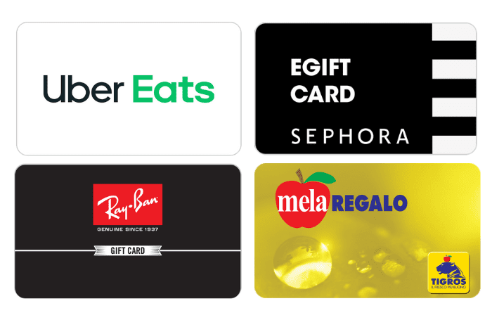 Latest gift card added in January - Amilon Catalogue